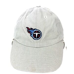 Tennessee Titans NFL Adjustable Hat Cap Embroidered Logo Vintage Clean Strapback
